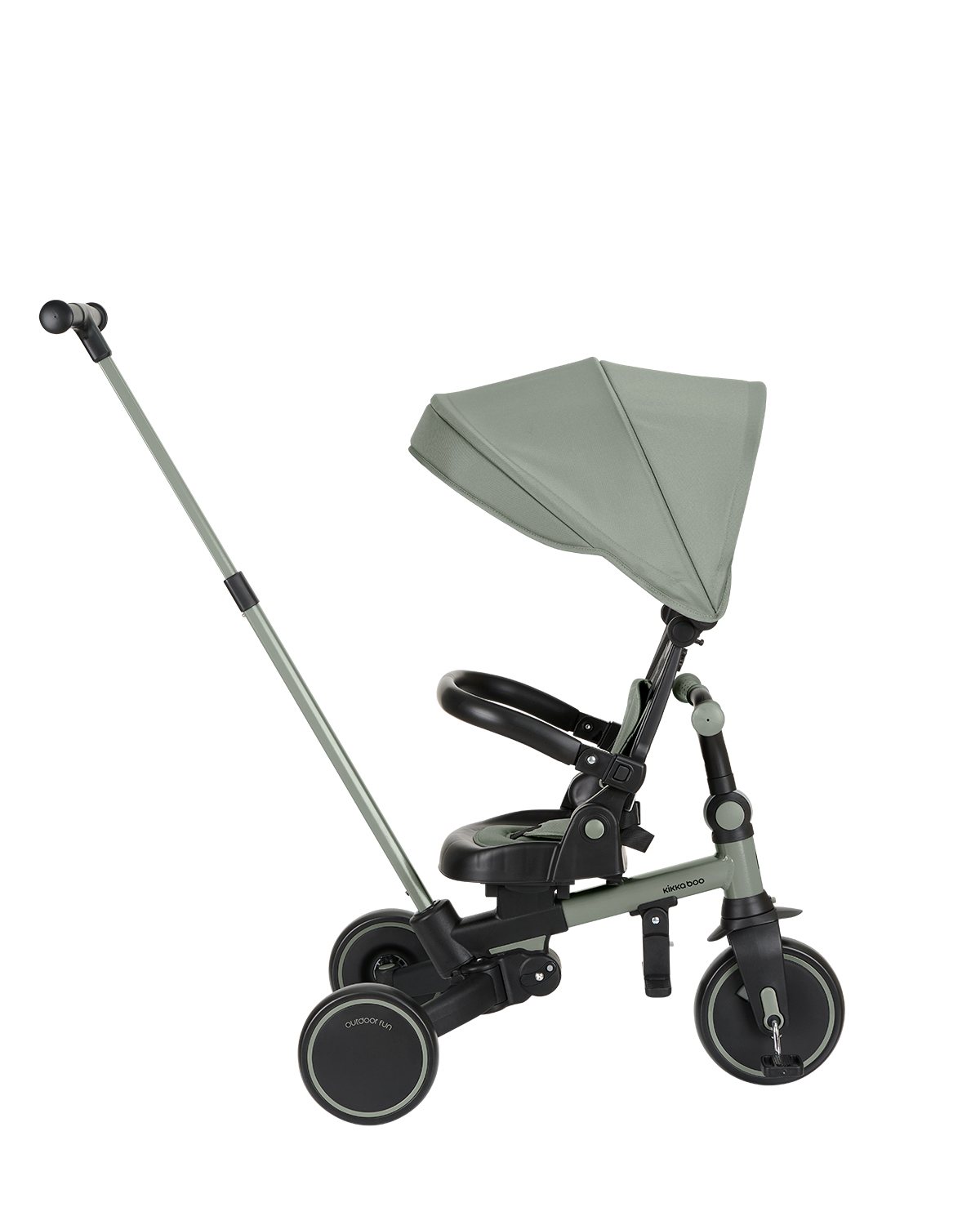 Tříkolka 8v1 Aluma Army Green