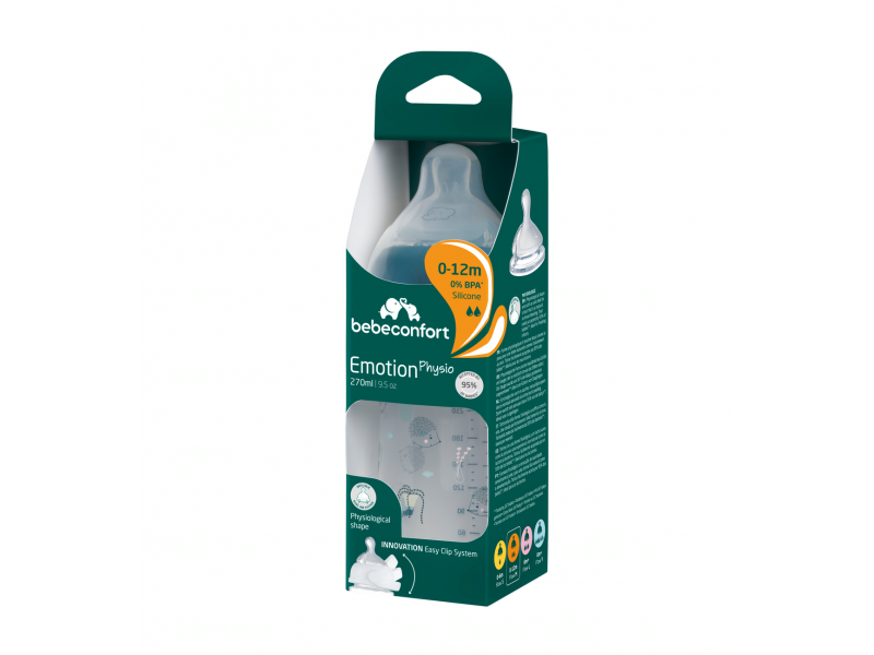 Kojenecká láhev Emotion Physio 270ml 0-12m+ Blue