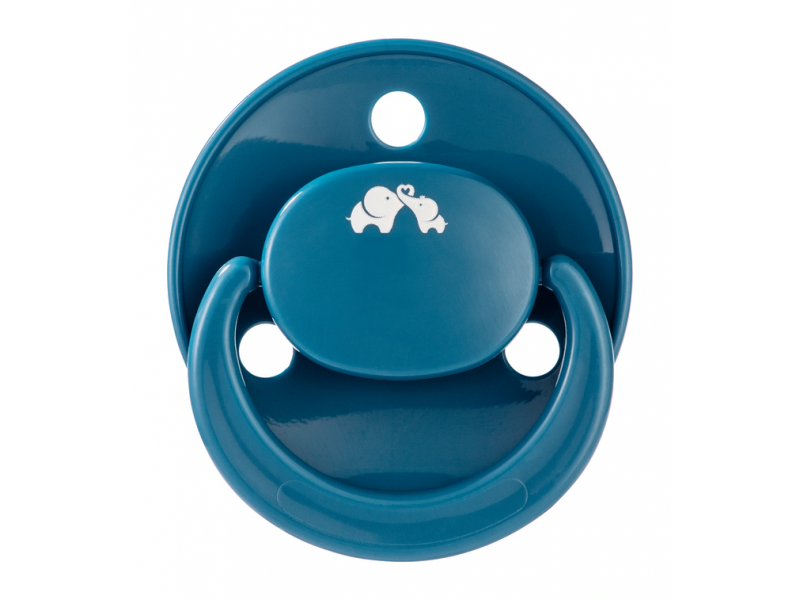 Šidítko silikonové symetrické Eco 2ks 0m+ Sand/Blue