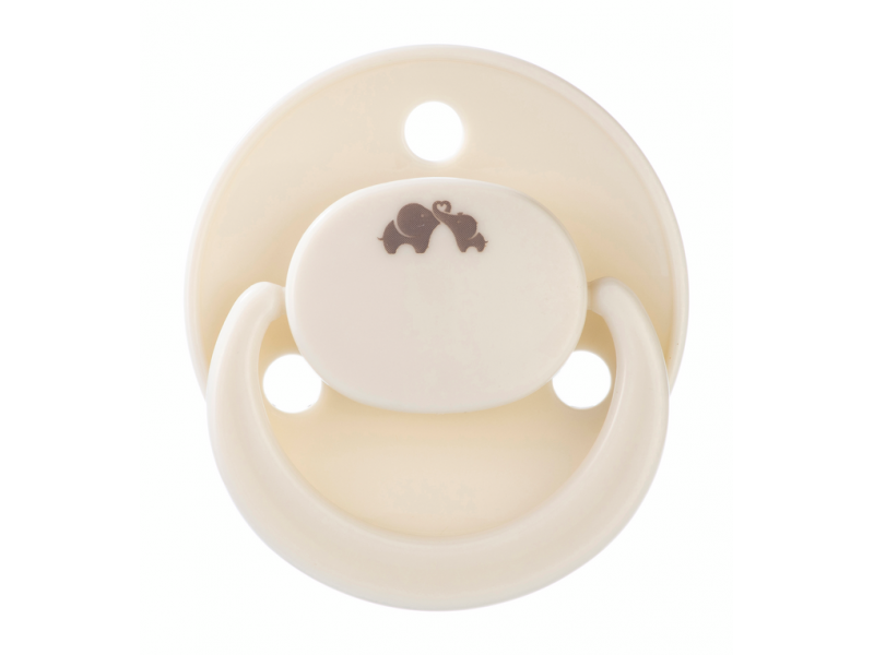 Šidítko silikonové symetrické Eco 2ks 6m+ Sand/Terra