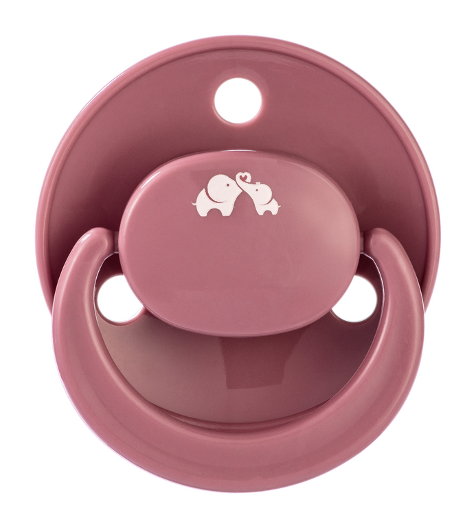 BEBECONFORT Šidítko silikonové symetrické Eco 2ks 6m+ Sand/Terra