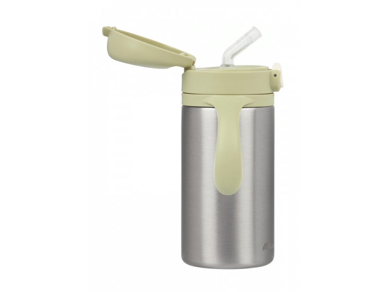 Hrnek termoizolační s brčkem nerez 280 ml Green