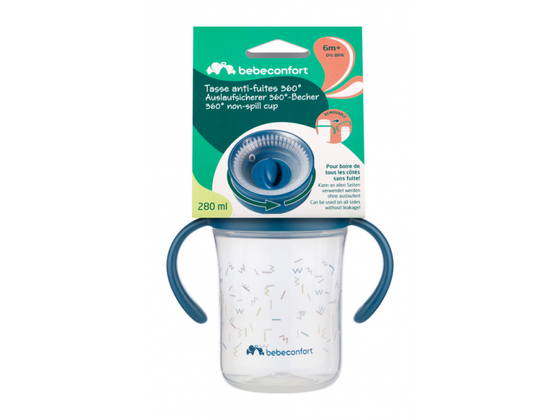 Hrnek trénovací 360° 280ml 6m+ Blue