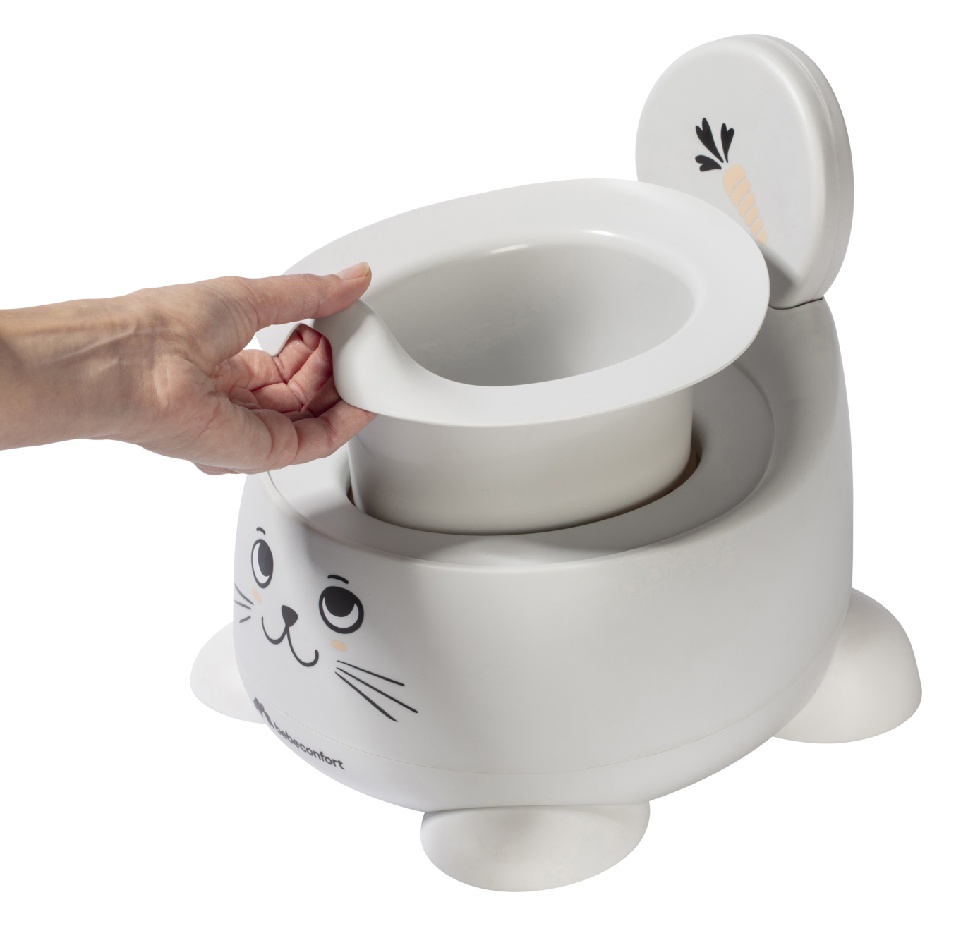 Nočník Comfort králík Grey