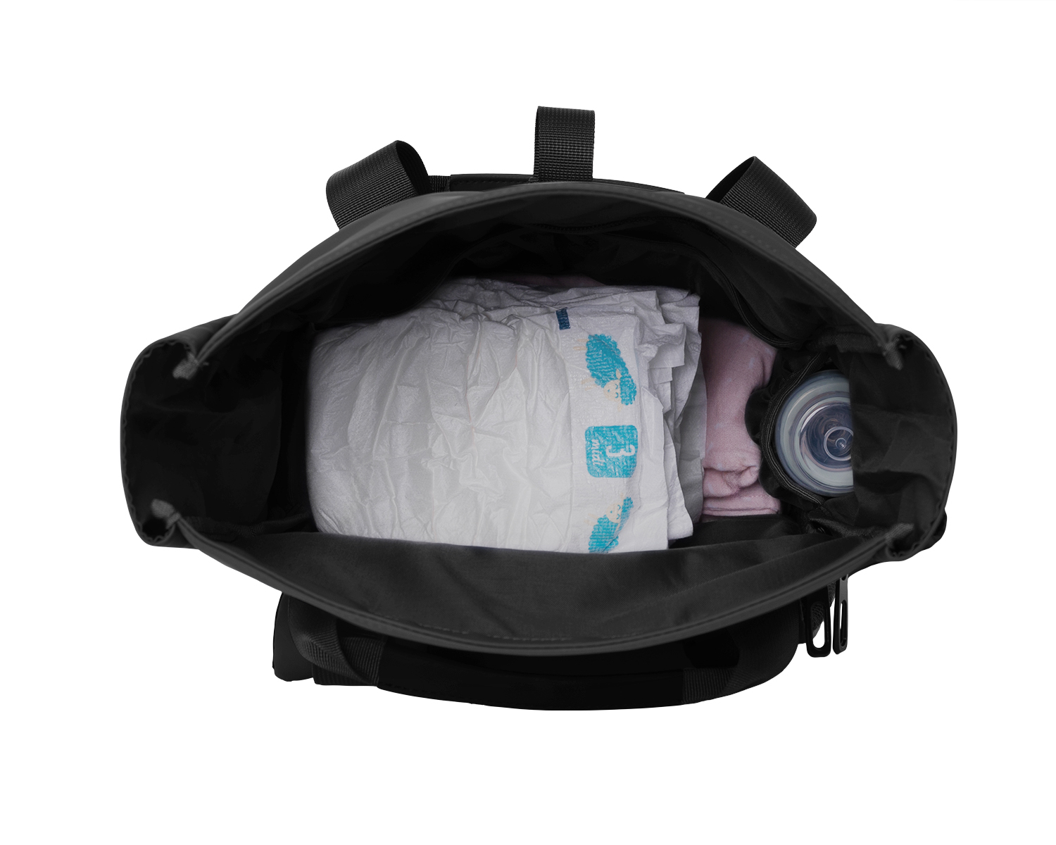 KIKKABOO Přebalovací taška Cerise Black