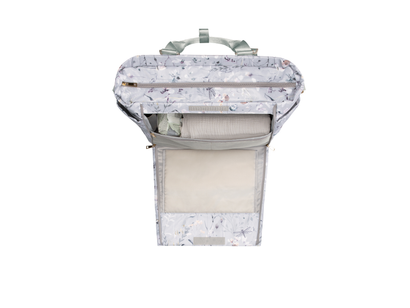 Přebalovací taška Florence Dreamy Fields Grey