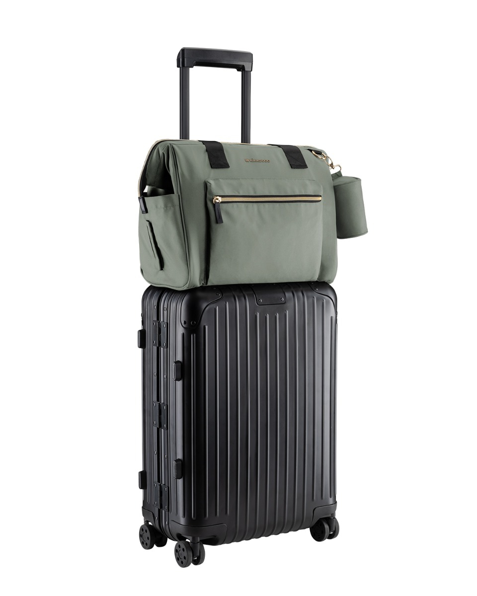 KIKKABOO Přebalovací taška Maxi Army Green