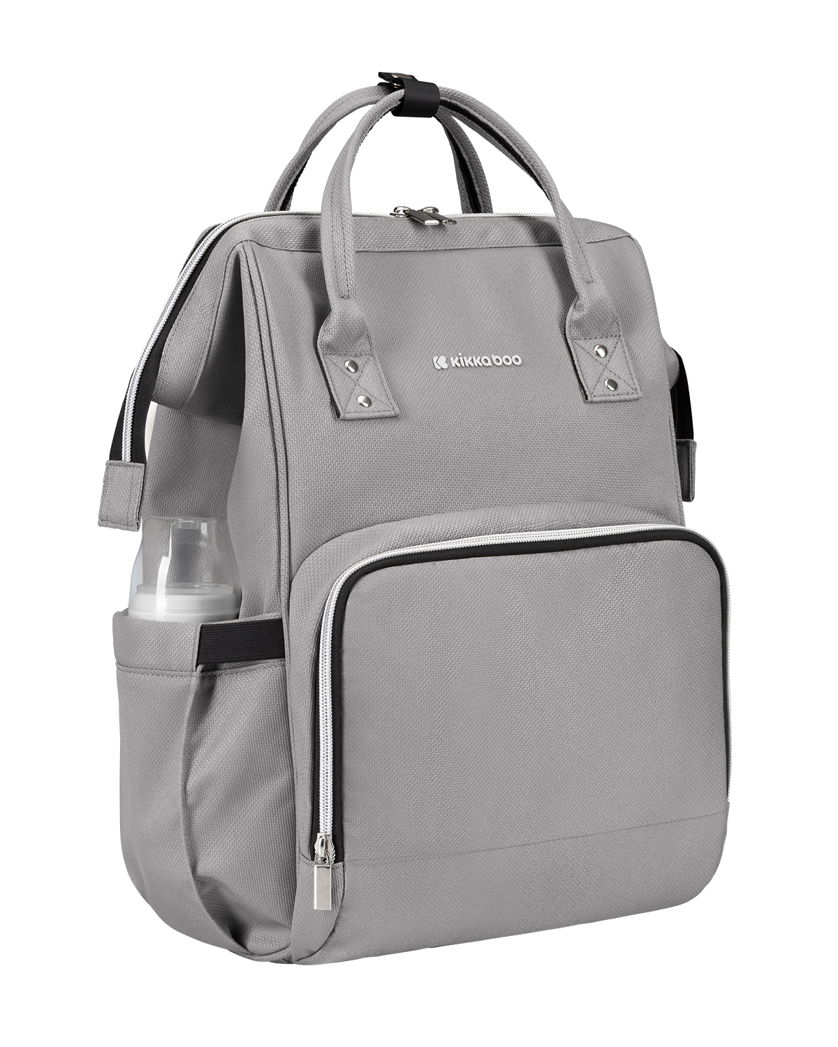 KIKKABOO Přebalovací batoh Siena Light Grey