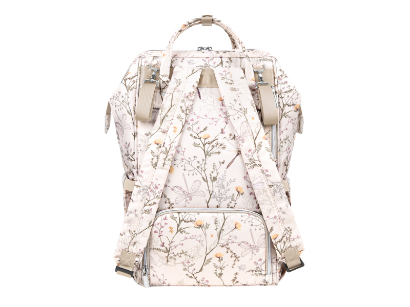 Přebalovací batoh Siena Luxe Secret Garden Beige