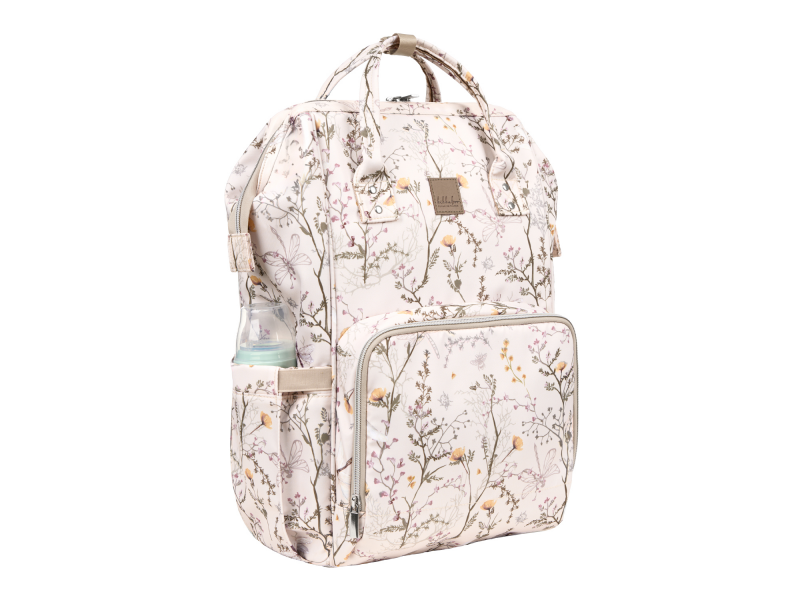 Přebalovací batoh Siena Luxe Secret Garden Beige