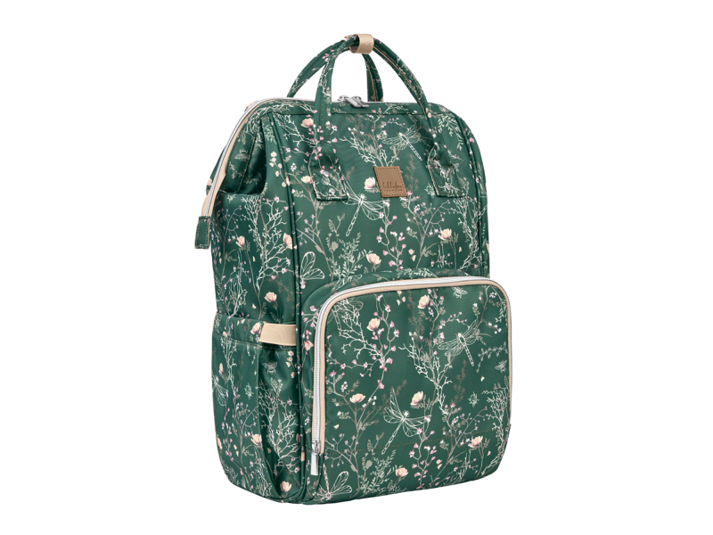 Přebalovací batoh Siena Luxe Secret Garden Deep Green