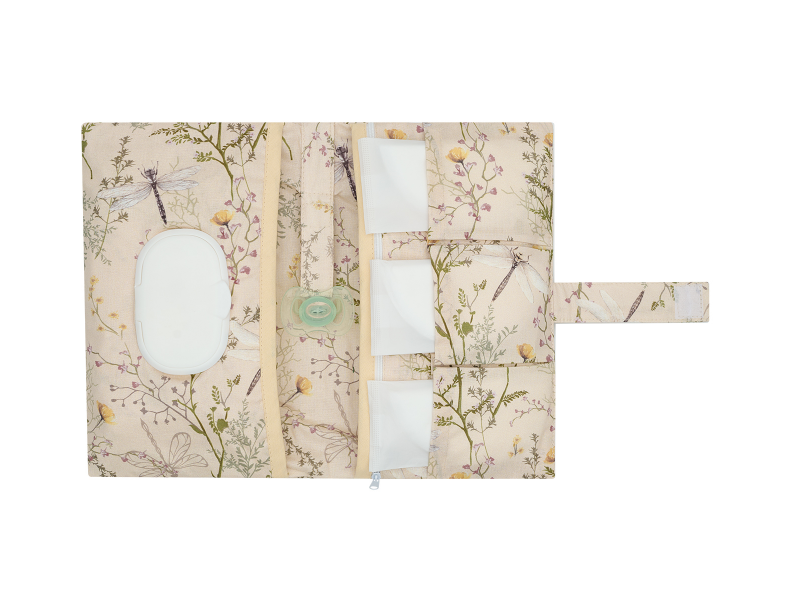 Pouzdro na pleny Secret Garden Beige