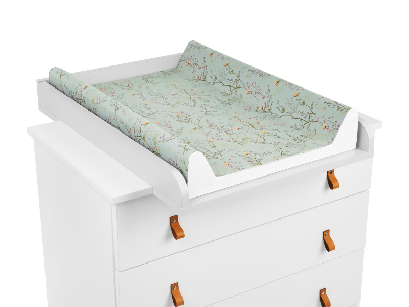 Přebalovací podložka pevná 50x70 cm Secret Garden Green