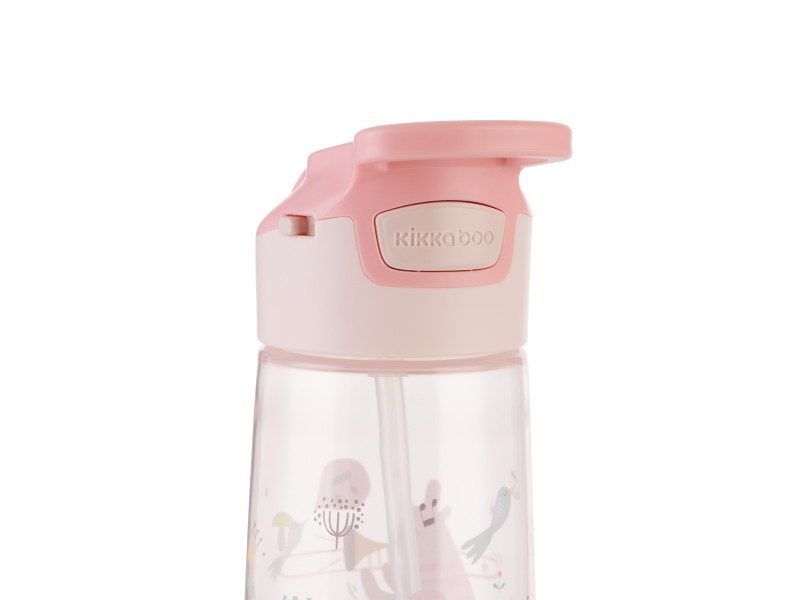 Hrnek se silikonovým pítkem 450ml 12m+ Music Fest Pink