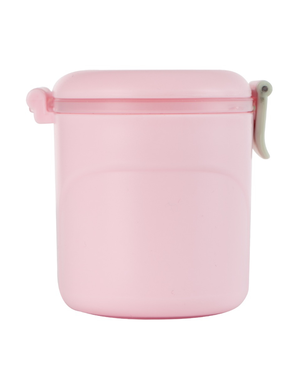 KIKKABOO Zásobník na sušené mléko s odměrkou 130g Pink
