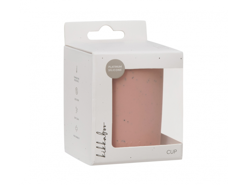 Kelímek Platinum Silicone Blush