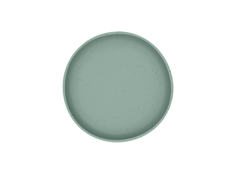 Talíř Platinum Silicone Sage