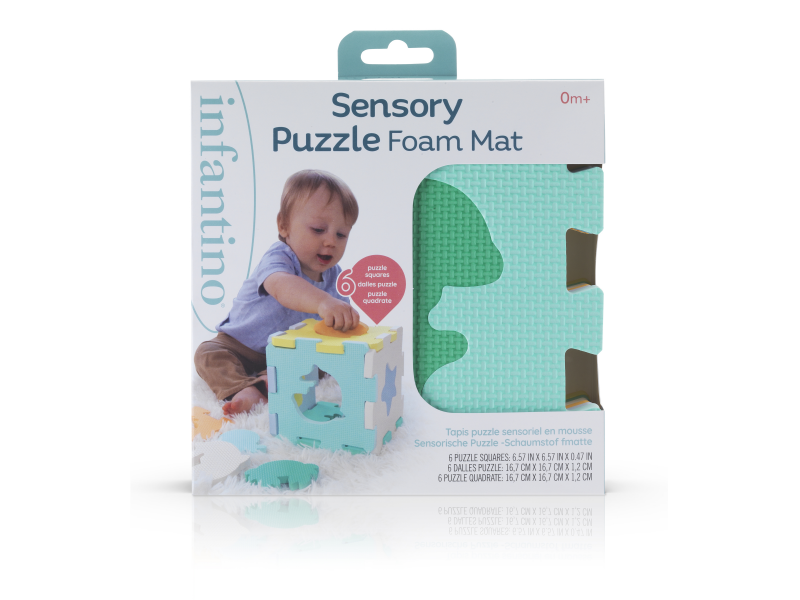 Puzzle pěnové Sensory