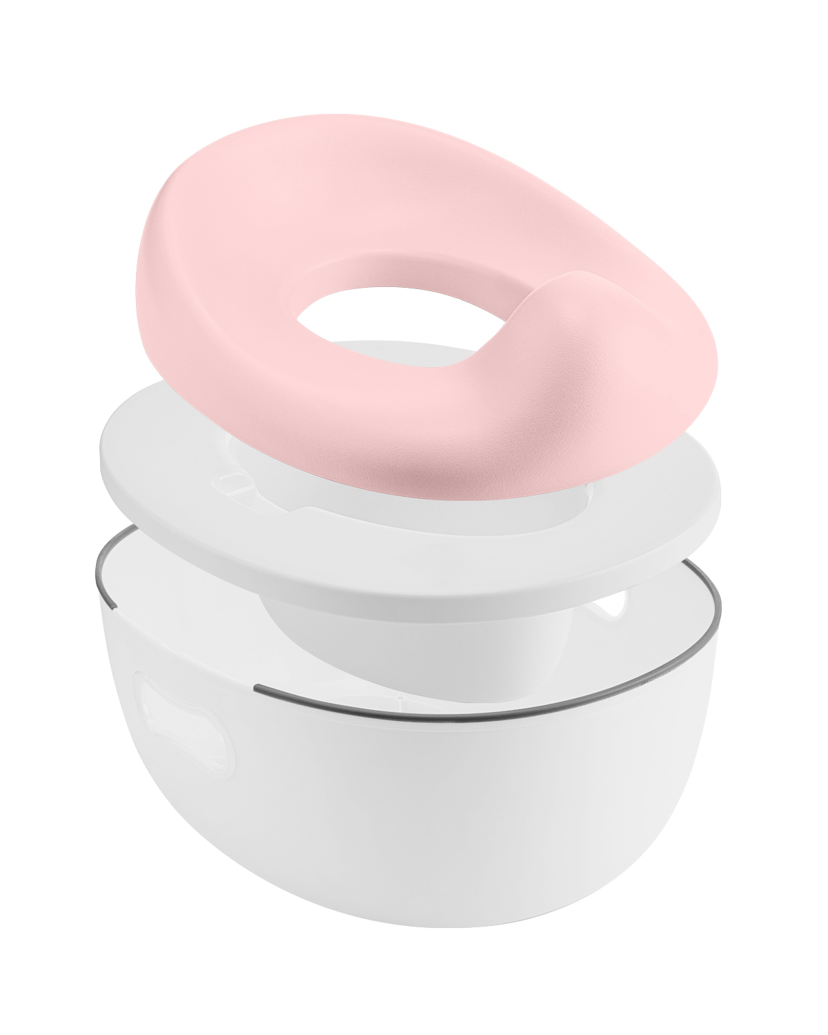 Nočník 3v1 Trio Pink