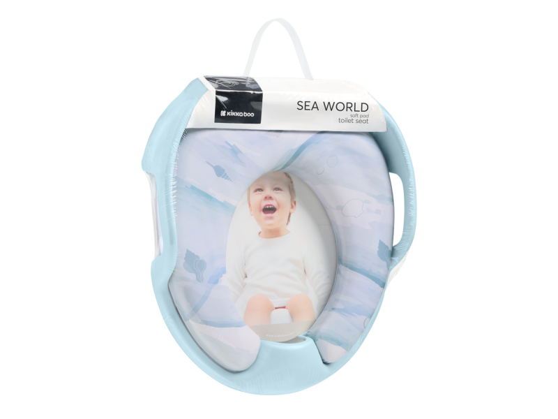 Dětské WC sedátko Sea World Seashell Blue