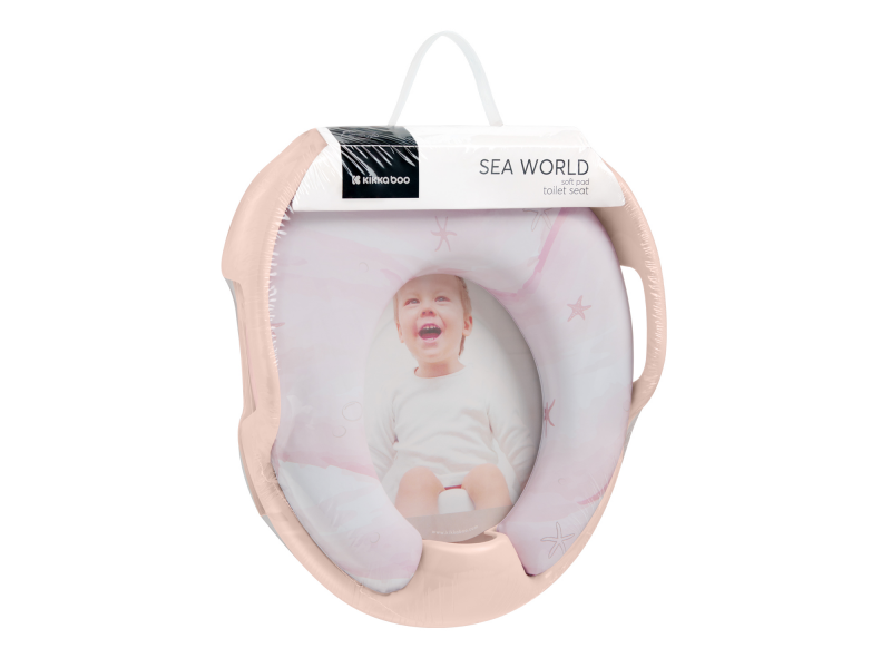 Dětské WC sedátko Sea World Starfish Pink