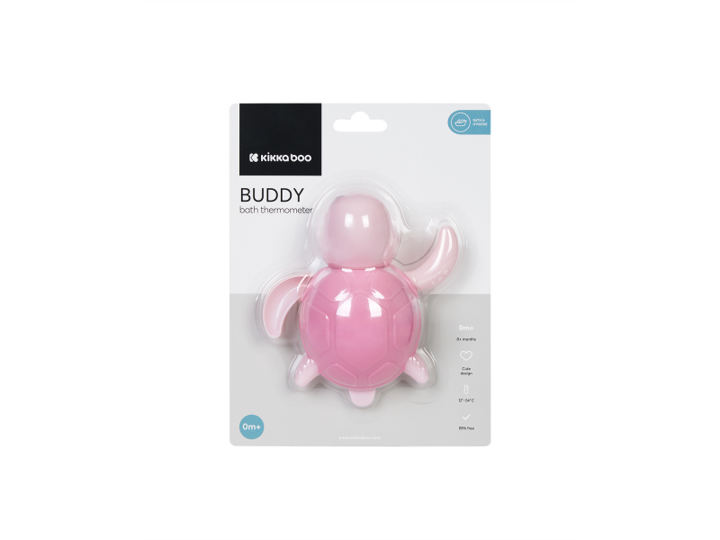 Teploměr do vany Buddy Pink