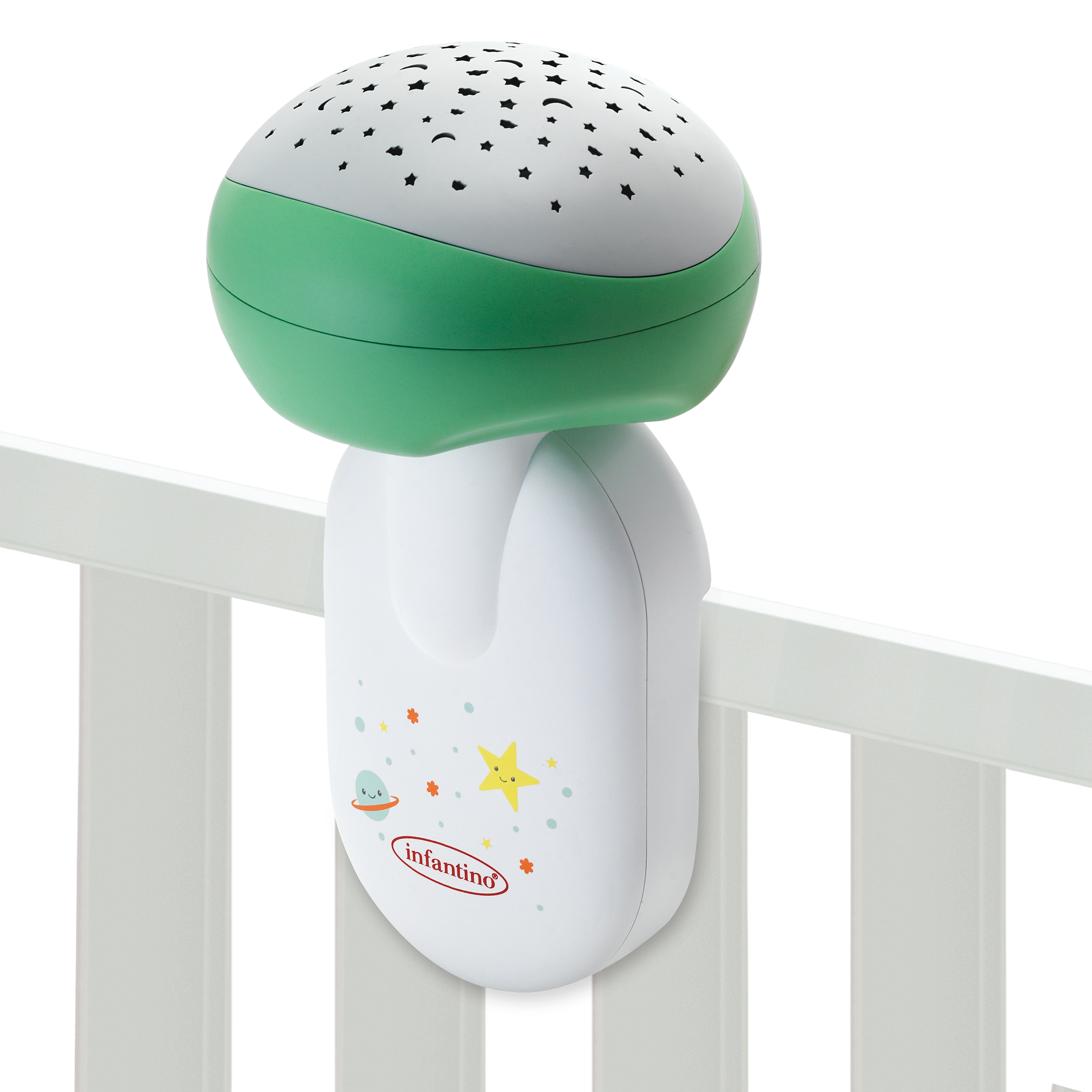 Hudební kolotoč s projekcí 3v1 zelený