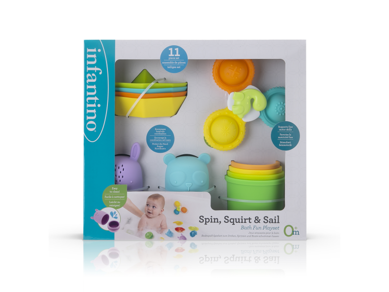 Sada hraček do koupele Spin, Squirt & Sail