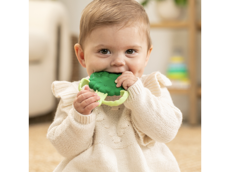 Kousátko silikonové Brokolice