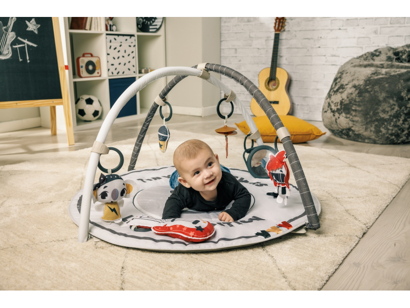 Hrací deka s hrazdou Gymini Tiny Rockers