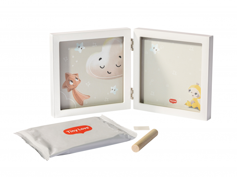 Dřevěný rámeček pro otisk Simple Frame White Tiny Creations