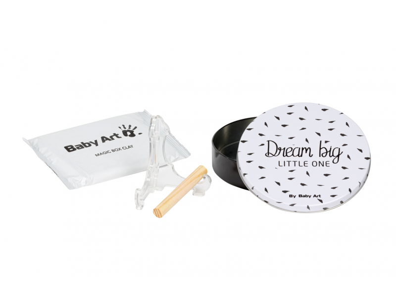 Rámeček s víkem pro otisk Magic Box Round Black & White