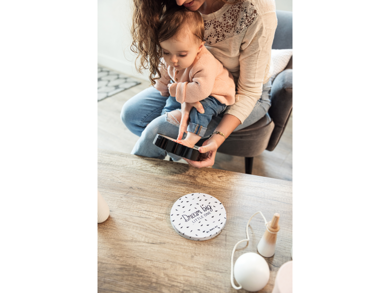 Rámeček s víkem pro otisk Magic Box Round Black & White