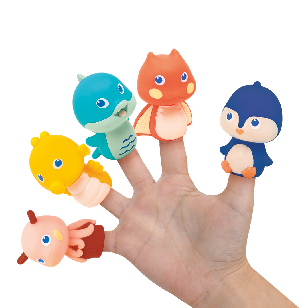 Knížka s prstovými maňásky