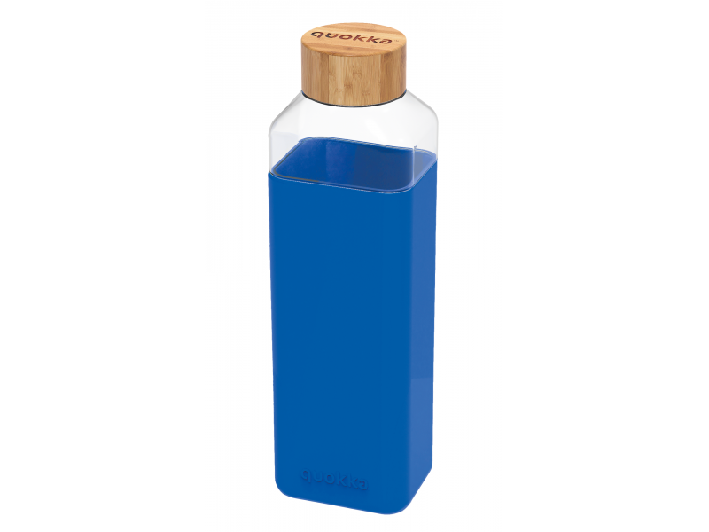 Quokka Sklenená fľaša Storm Azure 700 ml