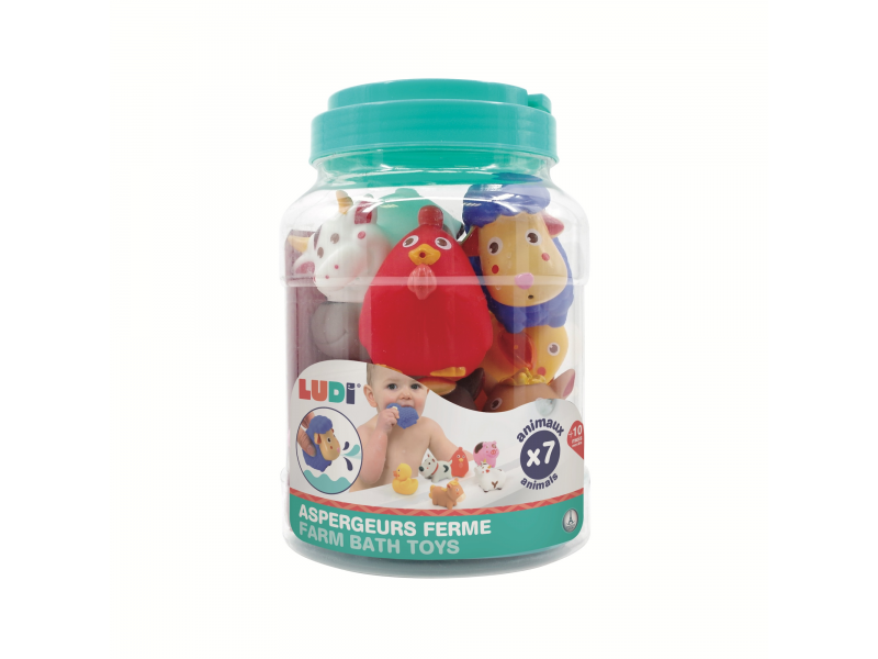 Sada hraček do koupele Farma