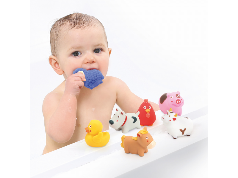 Sada hraček do koupele Farma