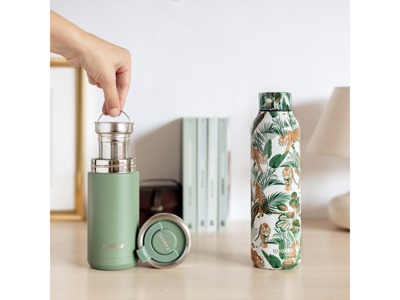 Nerezový termohrnek se sítkem Boost Pine 400 ml