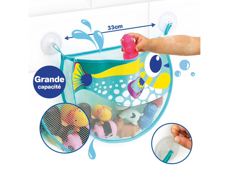 Koš na hračky do koupelny Ryba