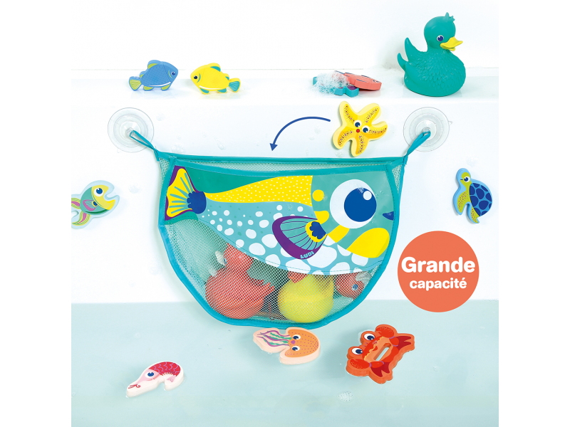 Koš na hračky do koupelny Ryba