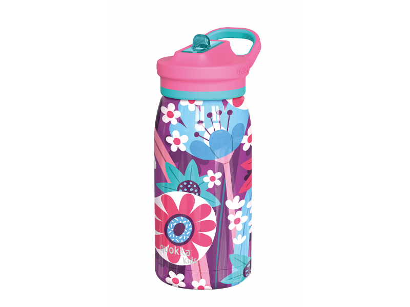 Nerezová termoláhev s pítkem Pop Kids Blooming Garden 445 ml