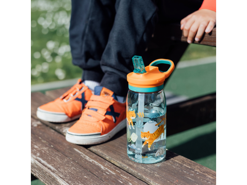 Plastová láhev s pítkem Glow Kids Tigers 580 ml