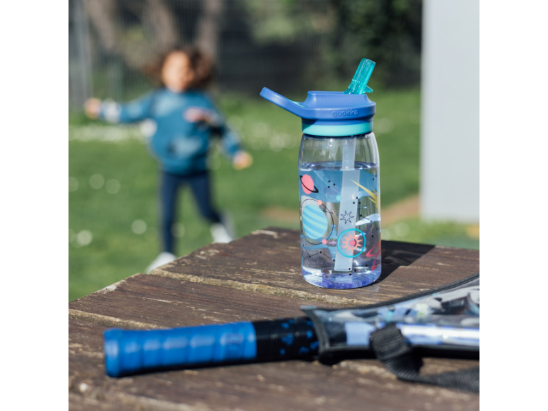 Plastová láhev s pítkem Glow Kids Space 580 ml