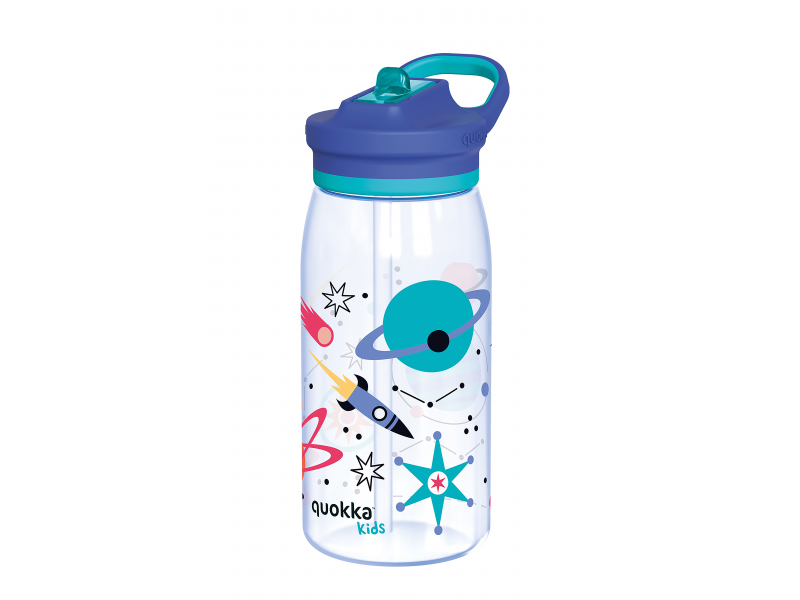 Plastová láhev s pítkem Glow Kids Space 580 ml