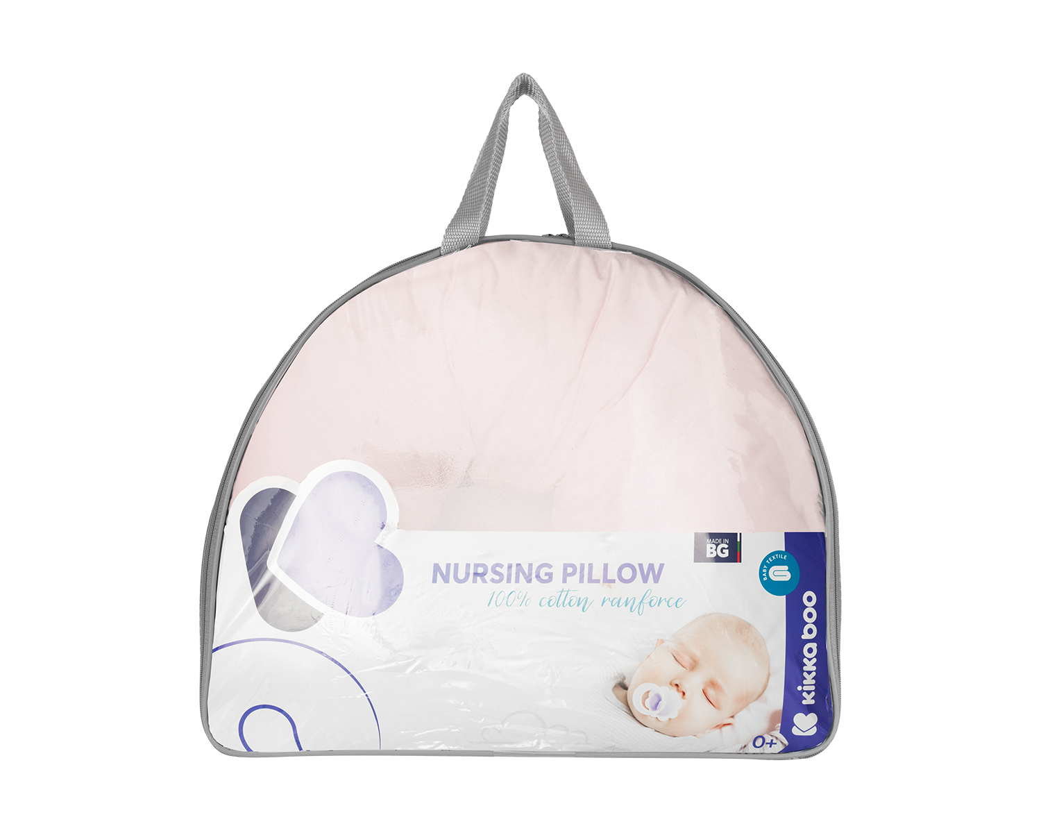 KIKKABOO Kojicí polštář Dream Big Pink