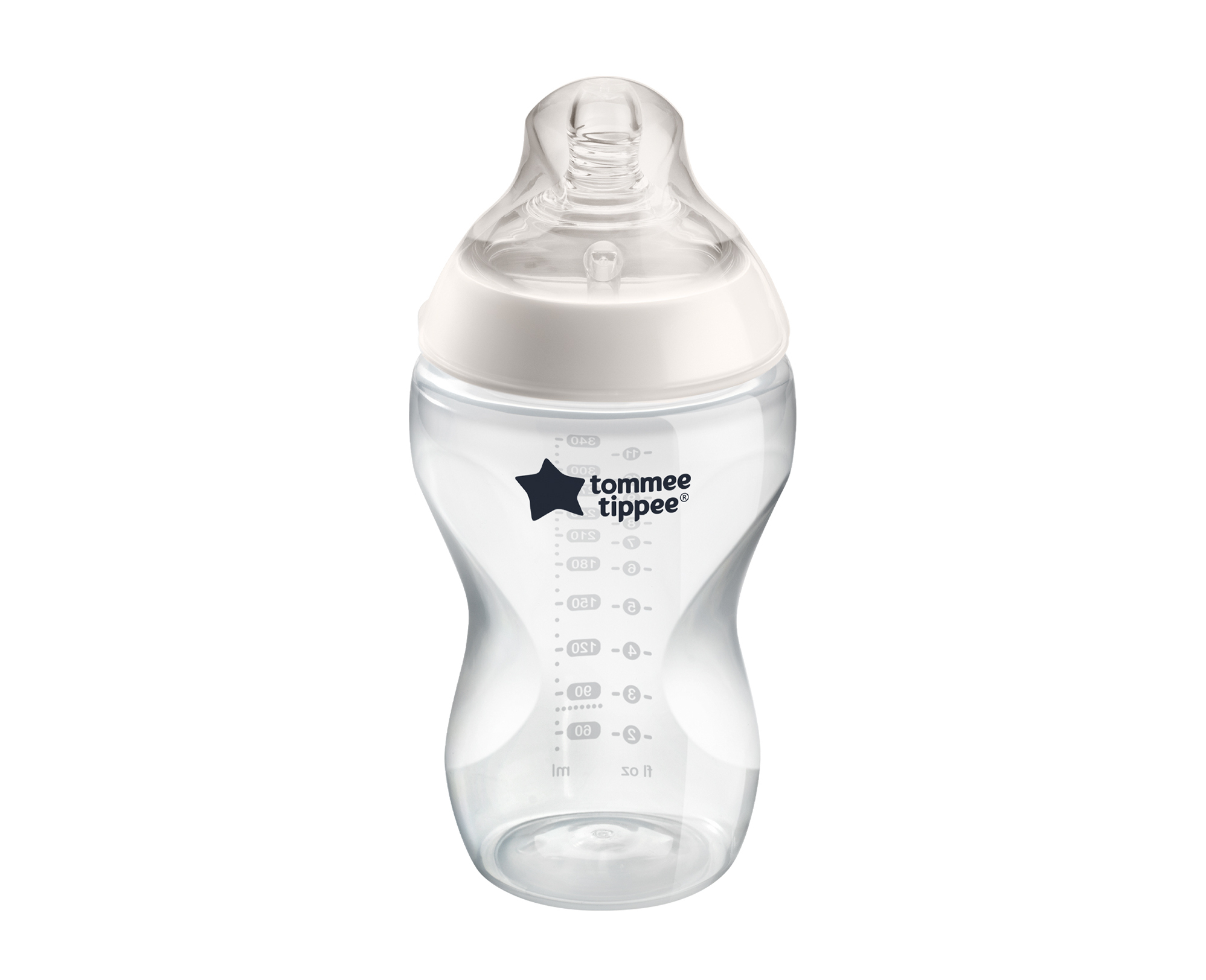 Dojčenská fľaša C2N, 1ks 340ml, 3m+.