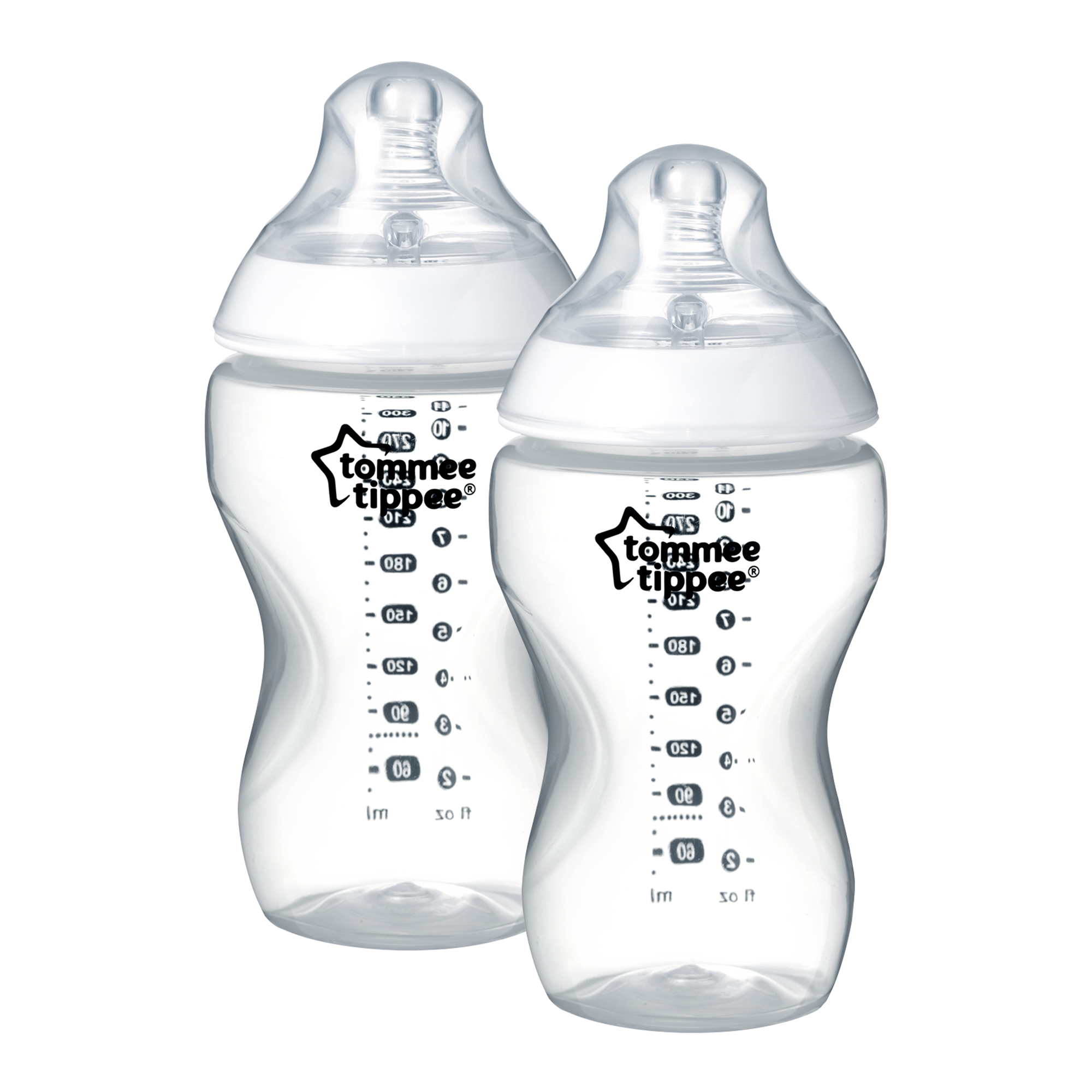 Dojčenská fľaša C2N, 2ks 340ml, 3m+