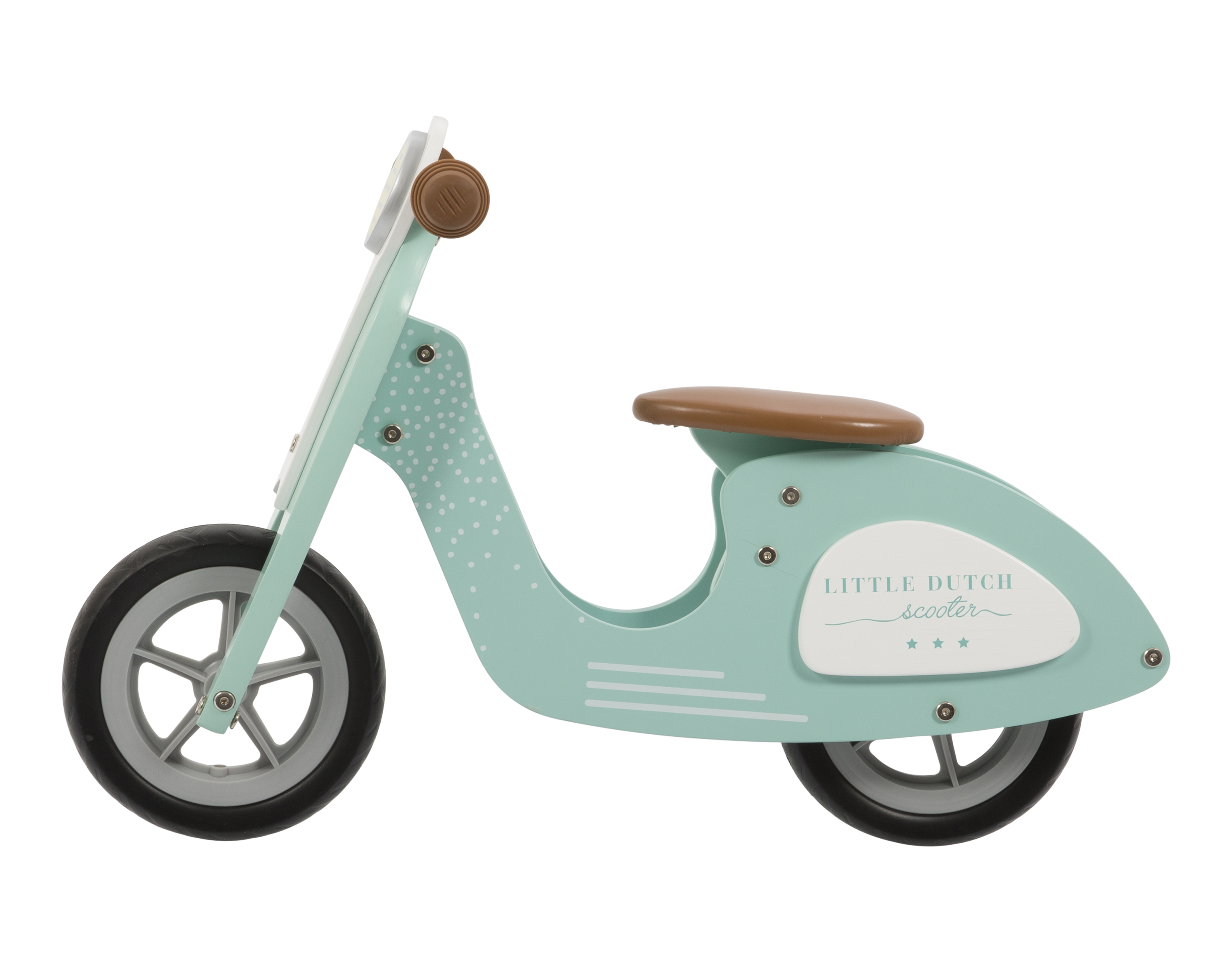 Odrážadlo Scooter drevo Mint