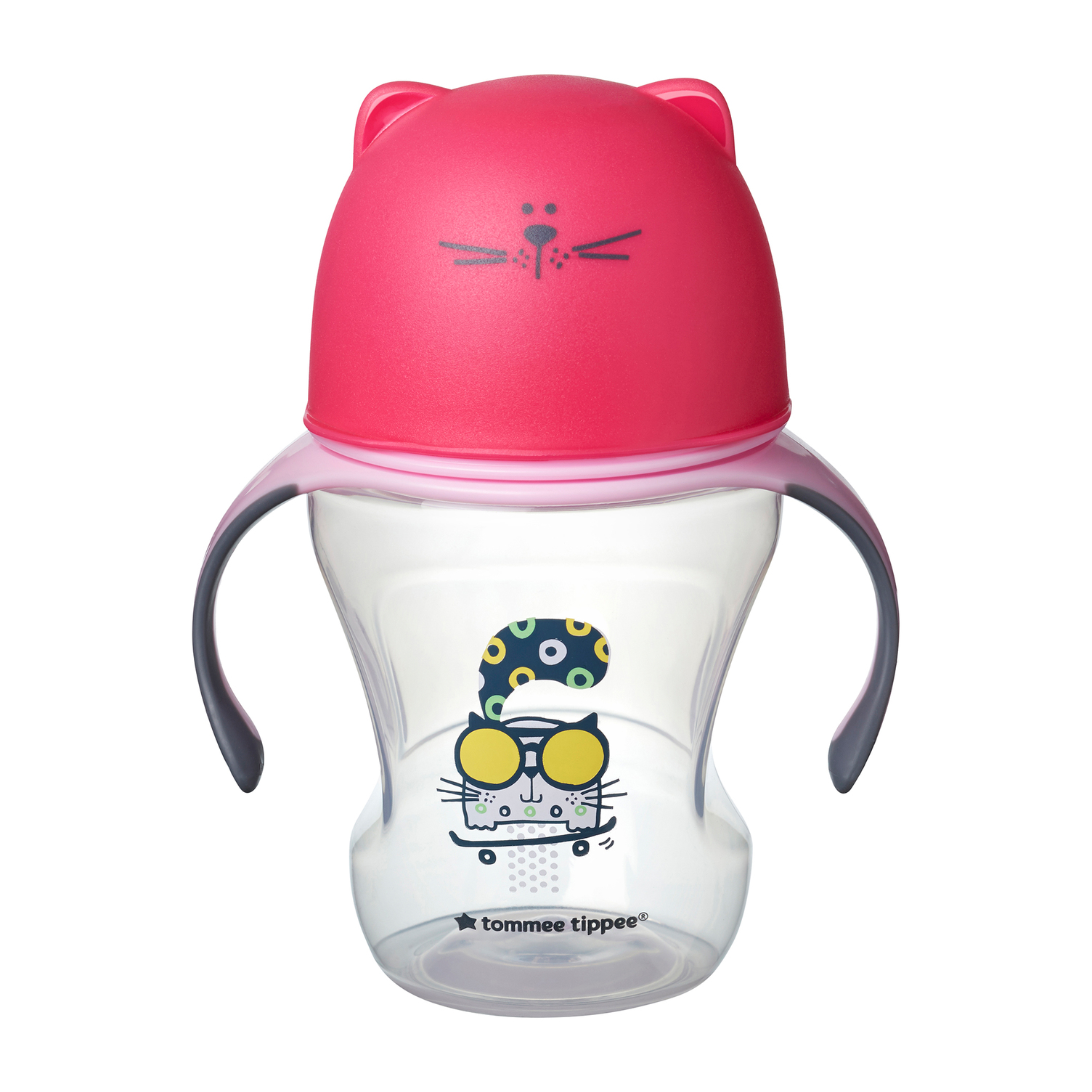 Hrnček s náustkom Soft 230ml 6m+ Pink
