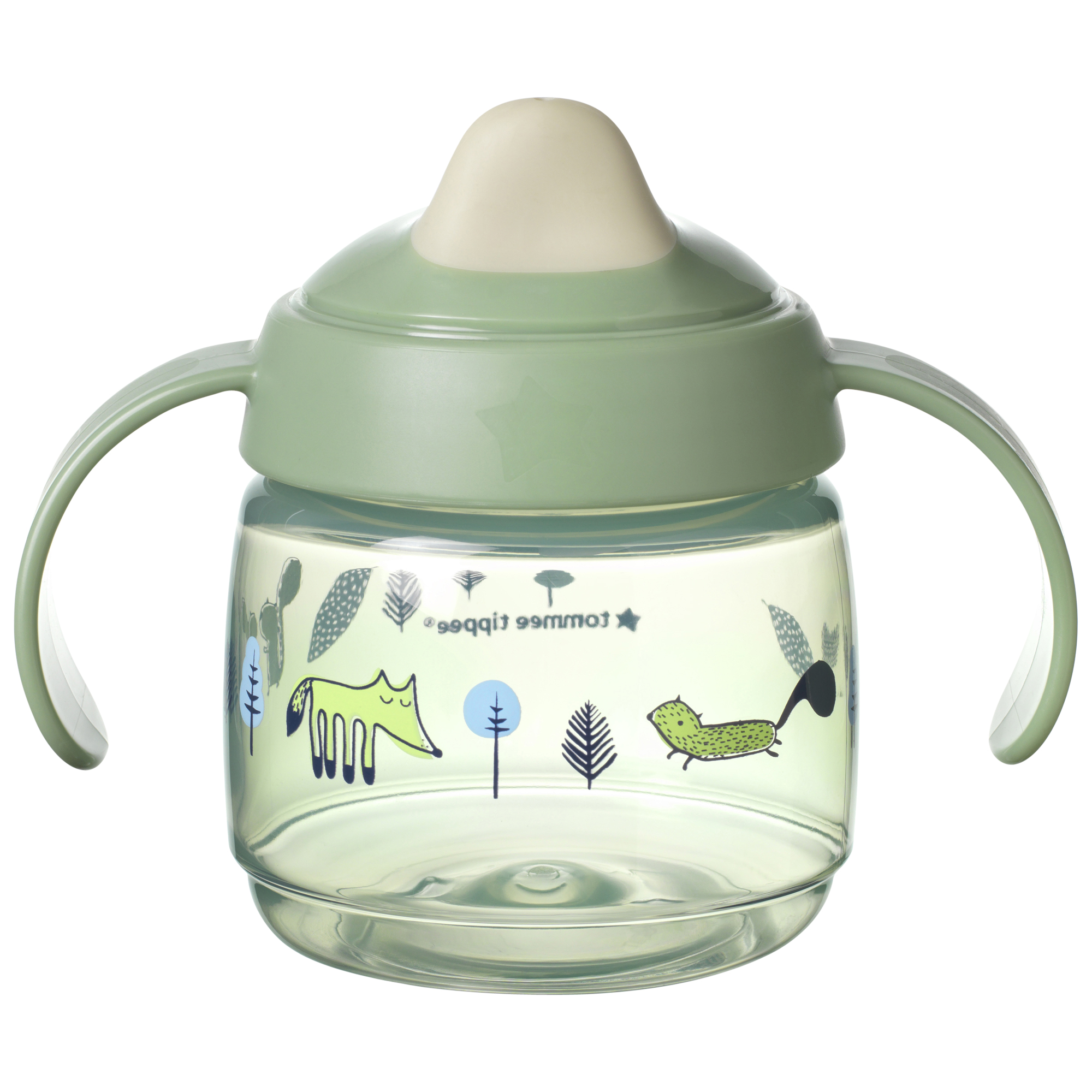 Netečúci hrnček Superstar 190ml 4m + Green